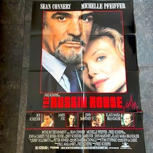 1991 The Russia House Original Movie House Full Sheet Poster